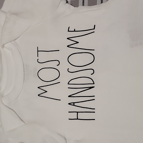 Rae Dunn "Daddy's Sidekick" 3 Piece Onsie - Picture 2 of 3